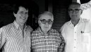 Roberto, Athos e João Filgueiras Lima. 1998 . <em>Foto: Arquivo</em>